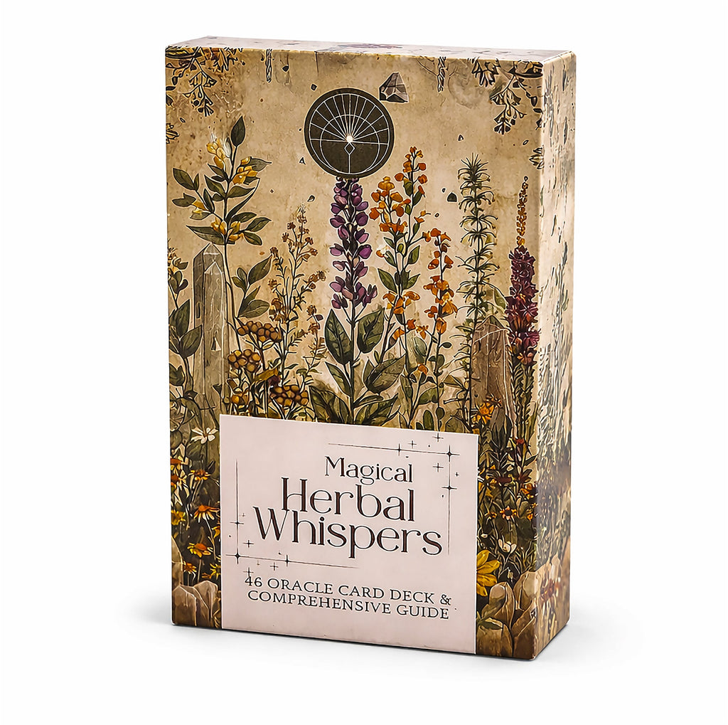 Magical Herbal Whispers Oracle Card Deck box