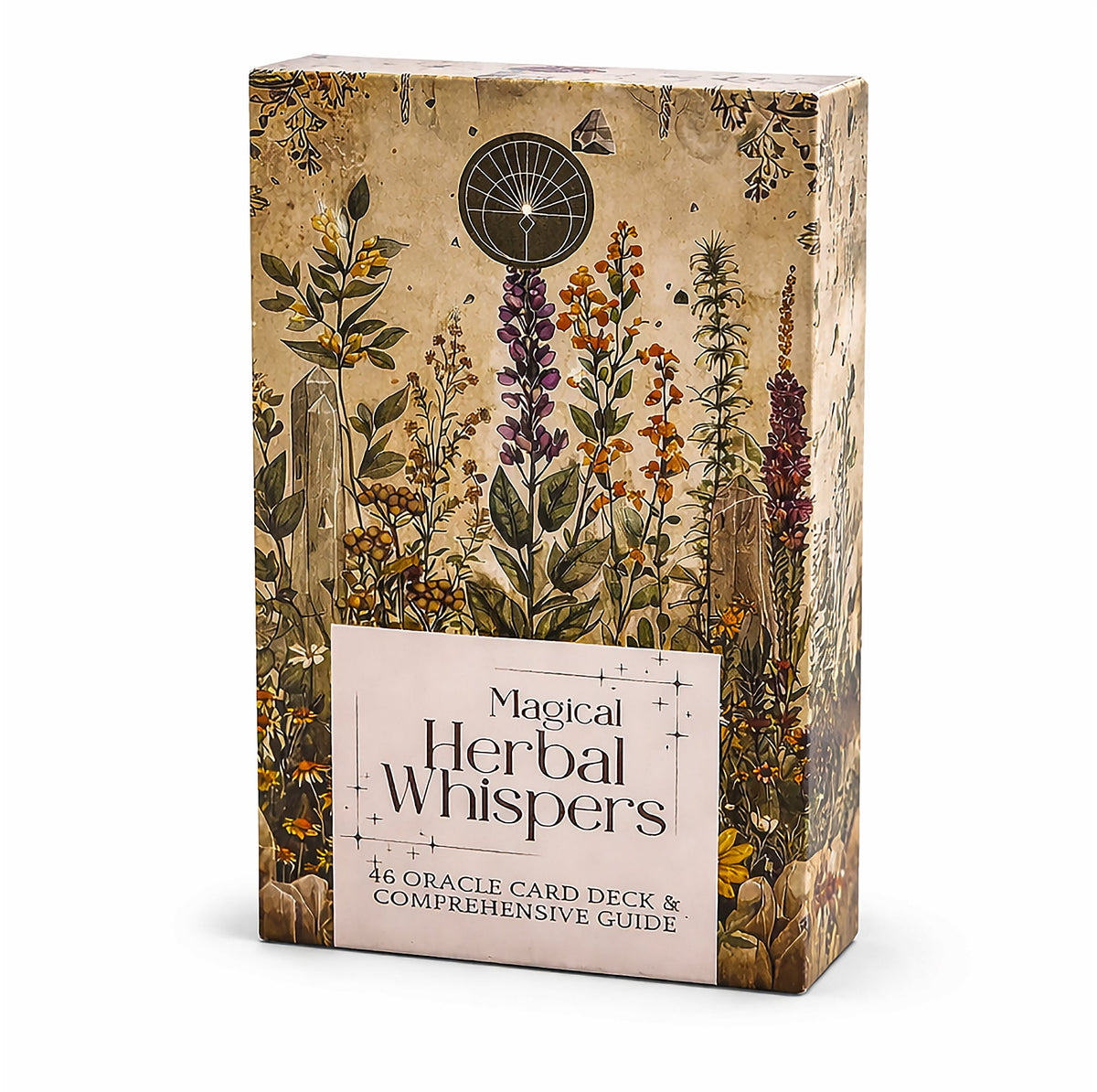 Magical Herbal Whispers Oracle Card Deck box