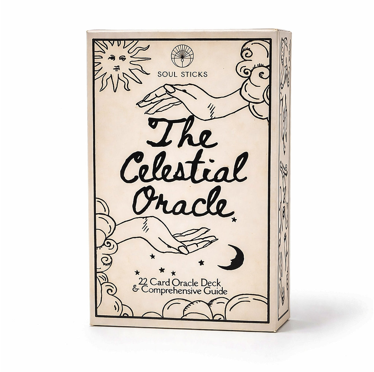 The Celestial Oracle Card Deck box