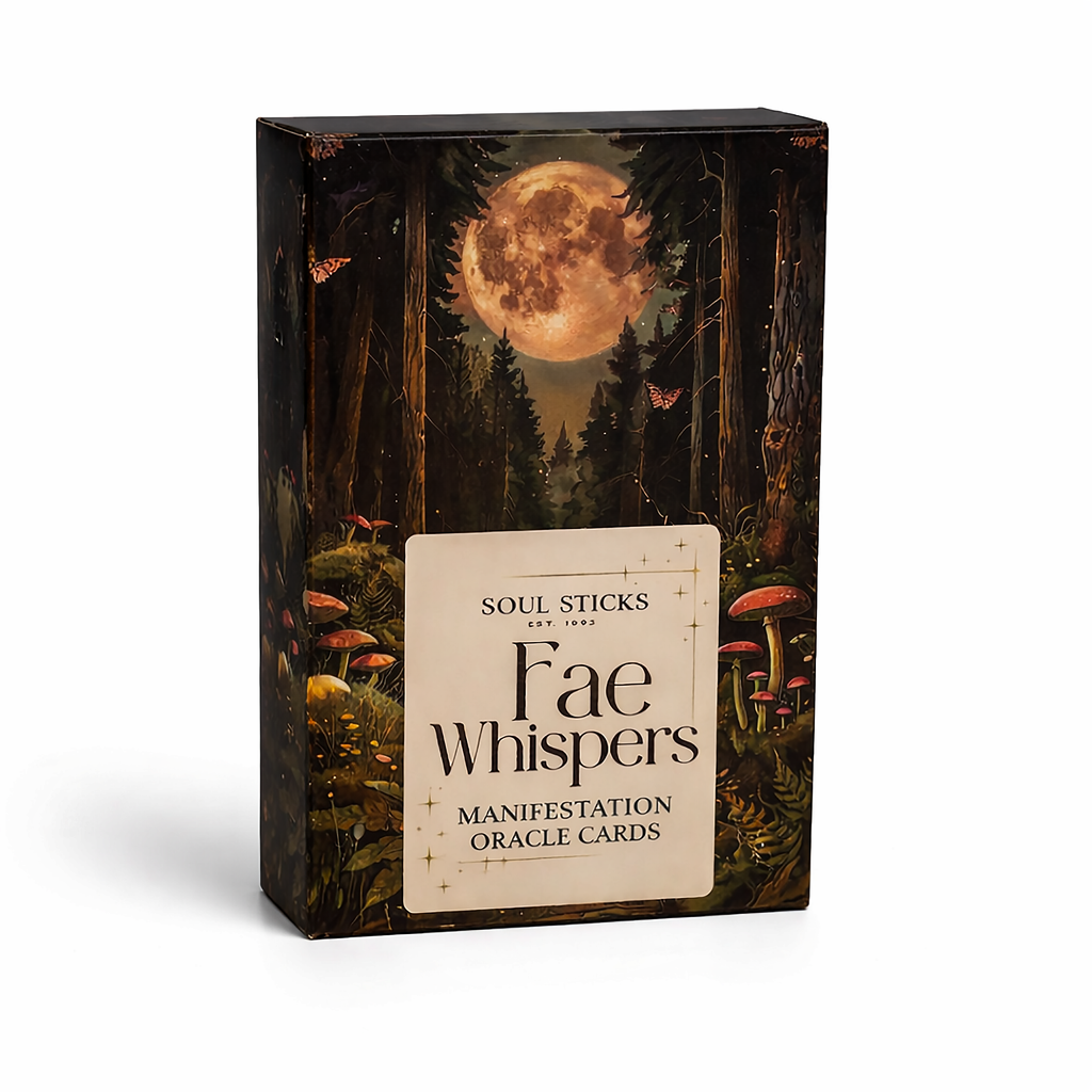 Fae Whispers Oracle Card Deck box
