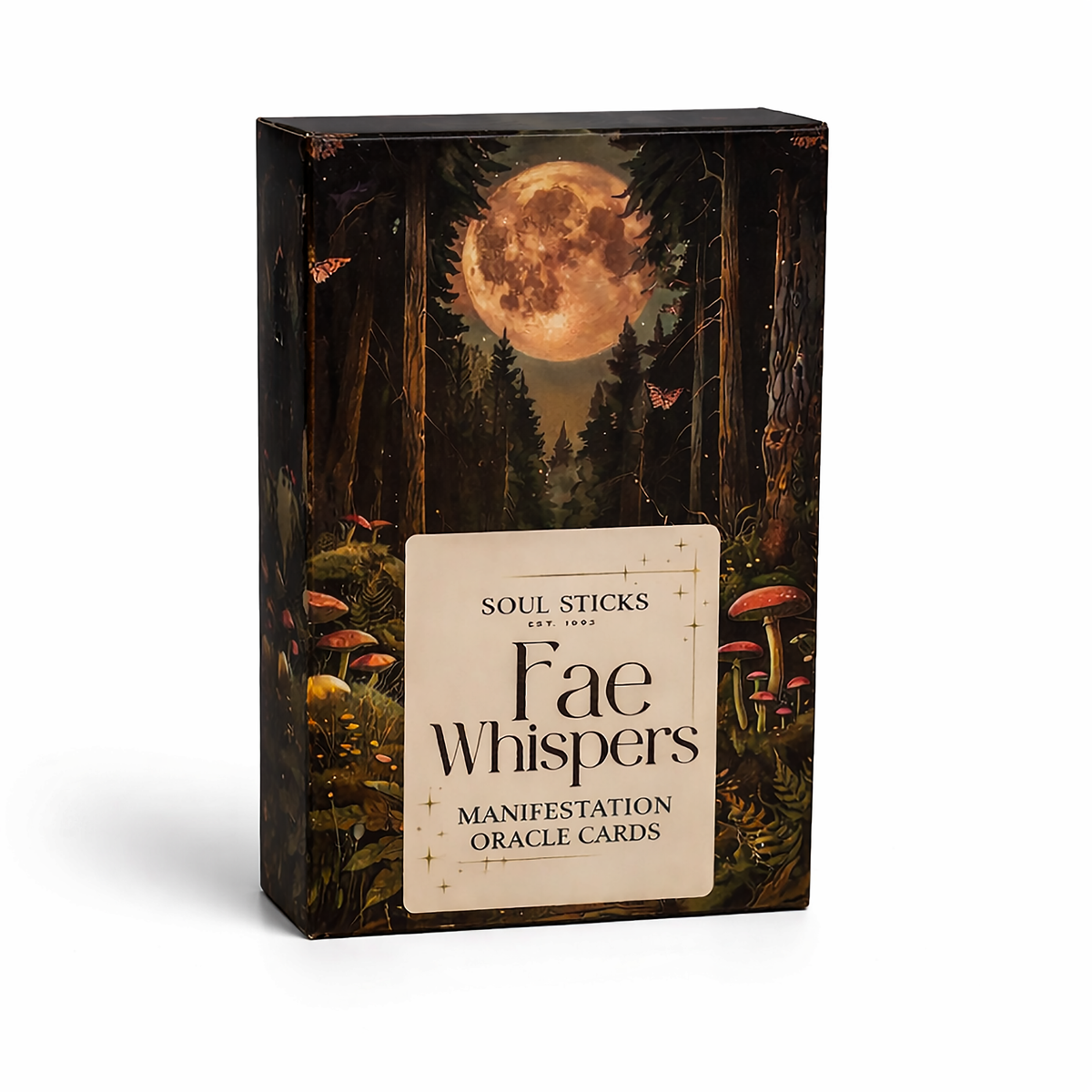 Fae Whispers Oracle Card Deck box