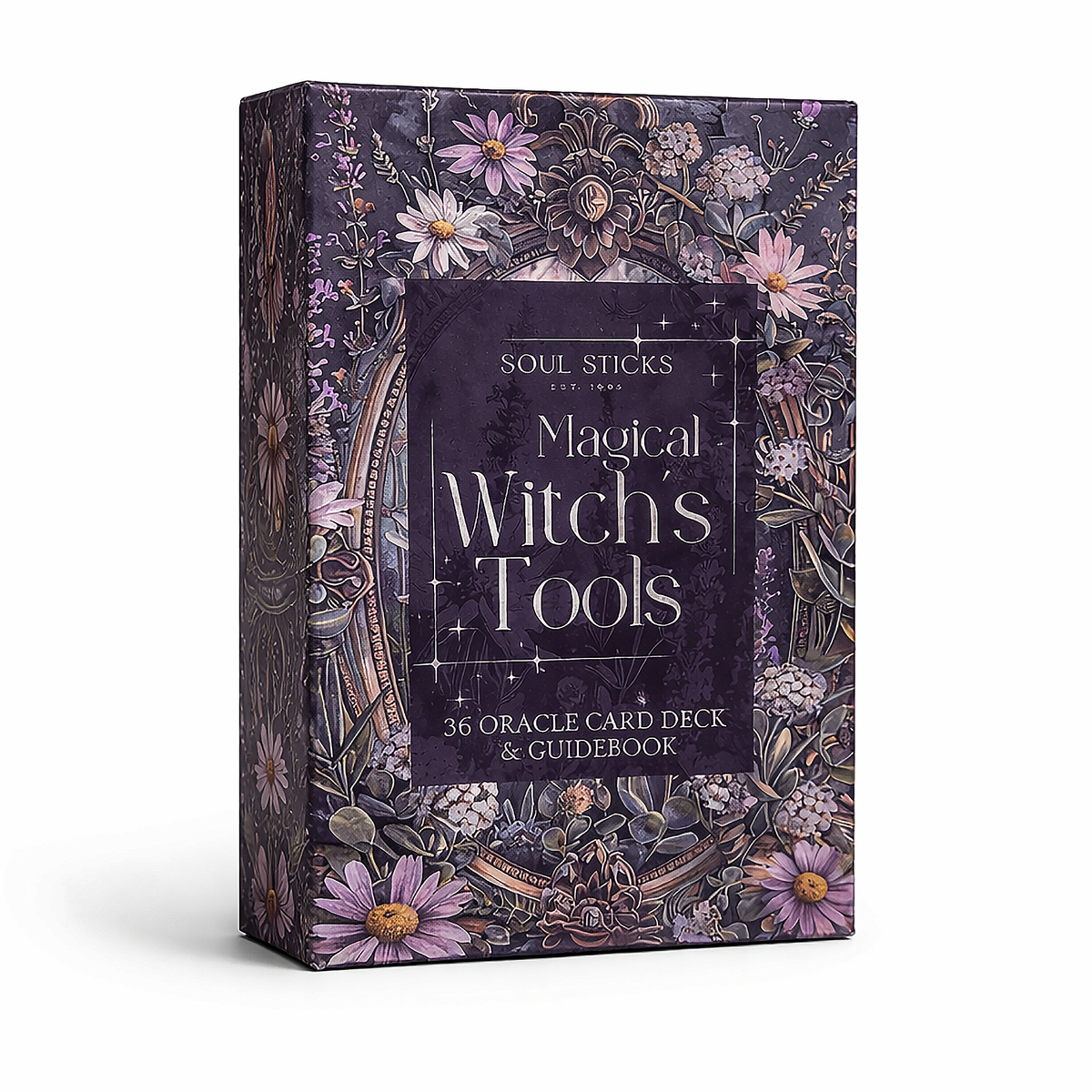 Magical Witch's Tools Oracle Card Deck box