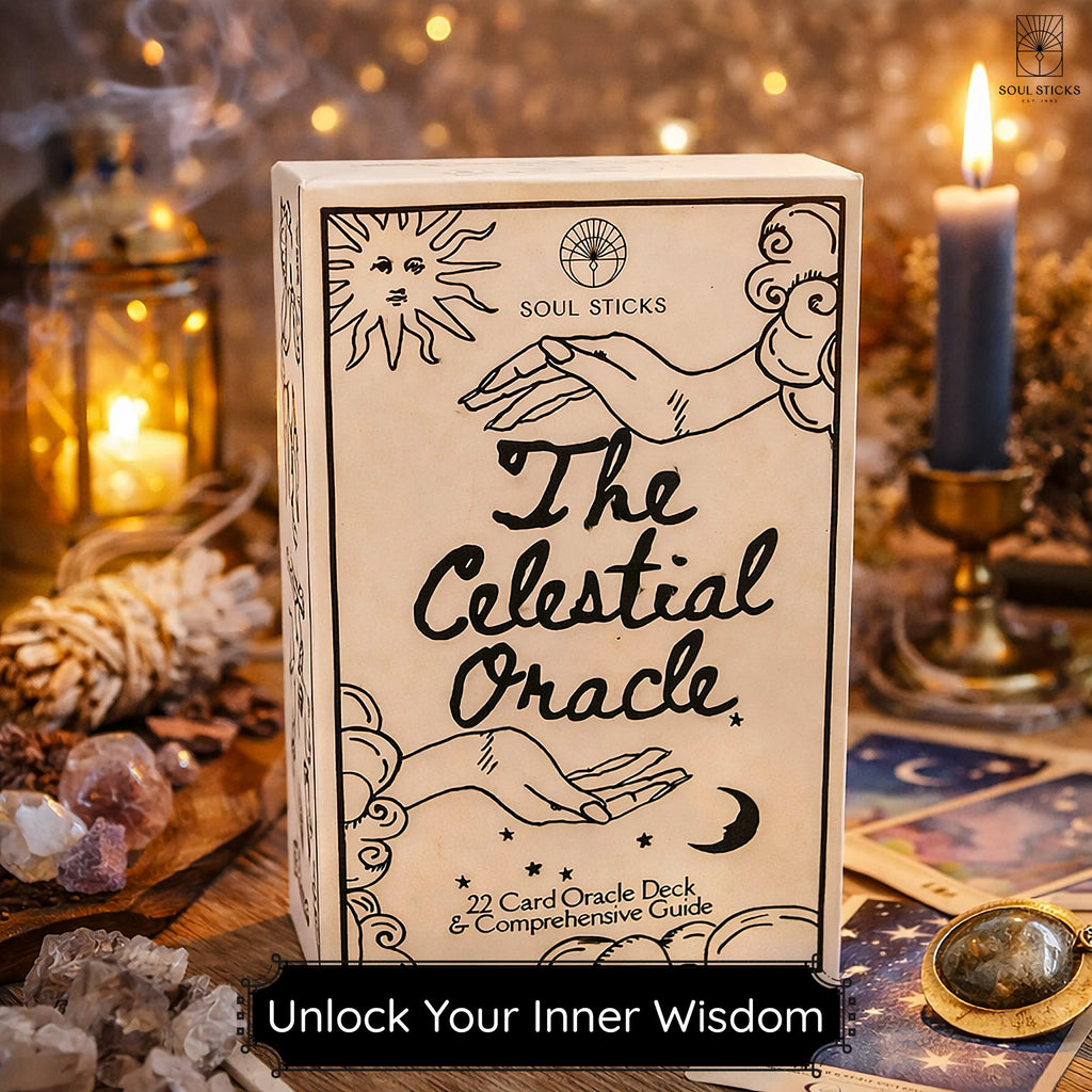 The Celestial Oracle cards artwork