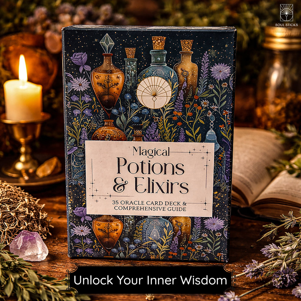 Magical Potions & Elixirs oracle cards artwork