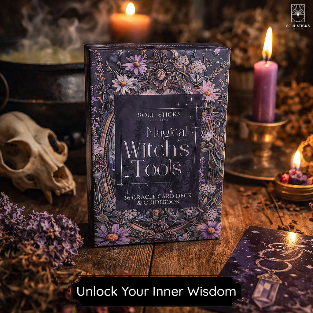 Magical Witch's Tools oracle cards artwork