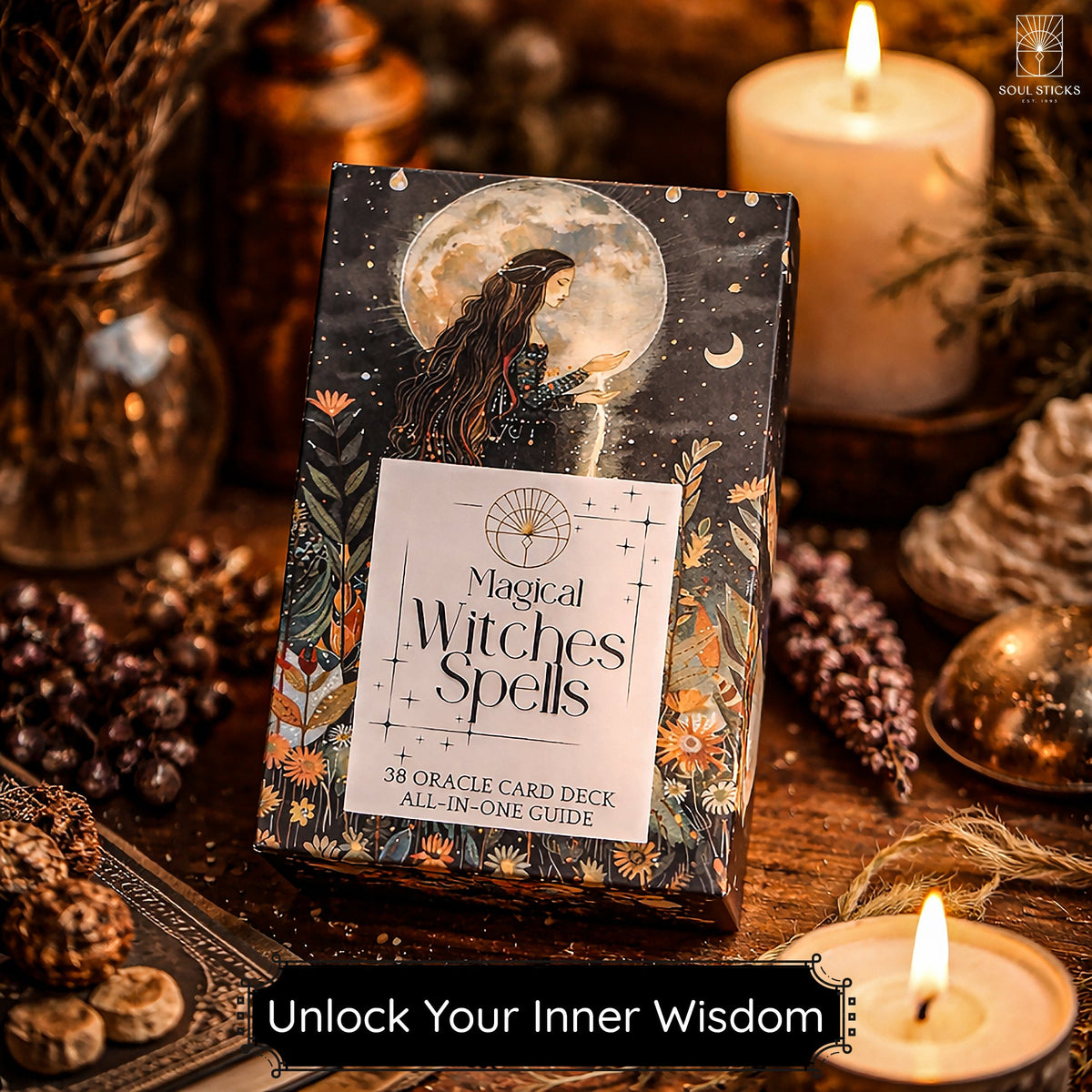 Magical Witches Spells oracle cards artwork