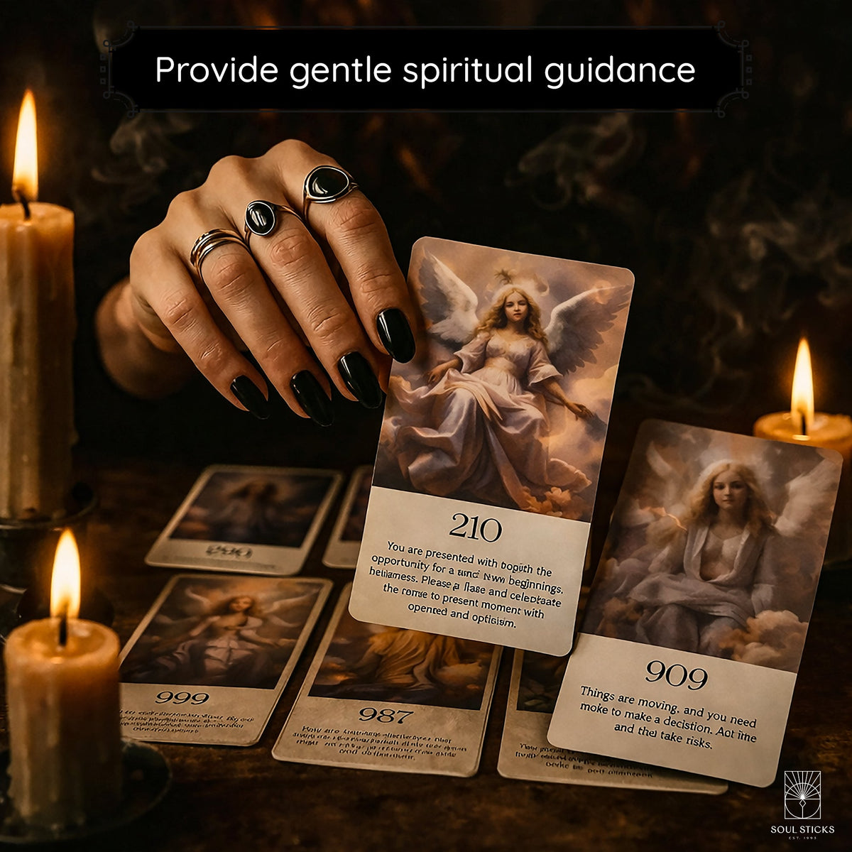 The Angel Oracle card spread