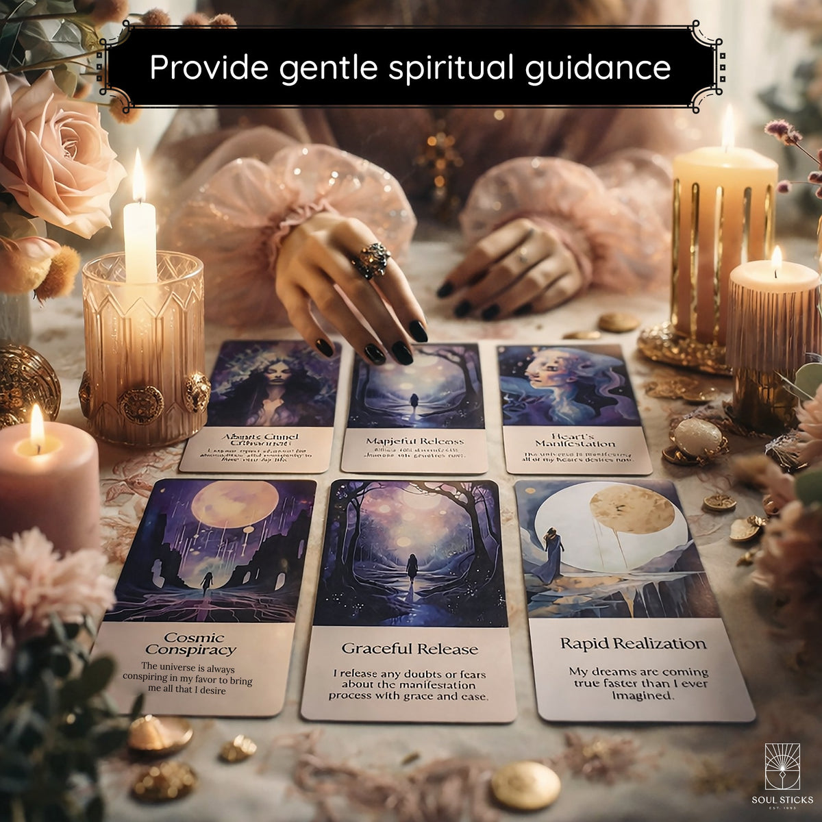 Manifestations oracle card close-up