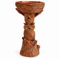 Owl Tree Tall Sphere Holder