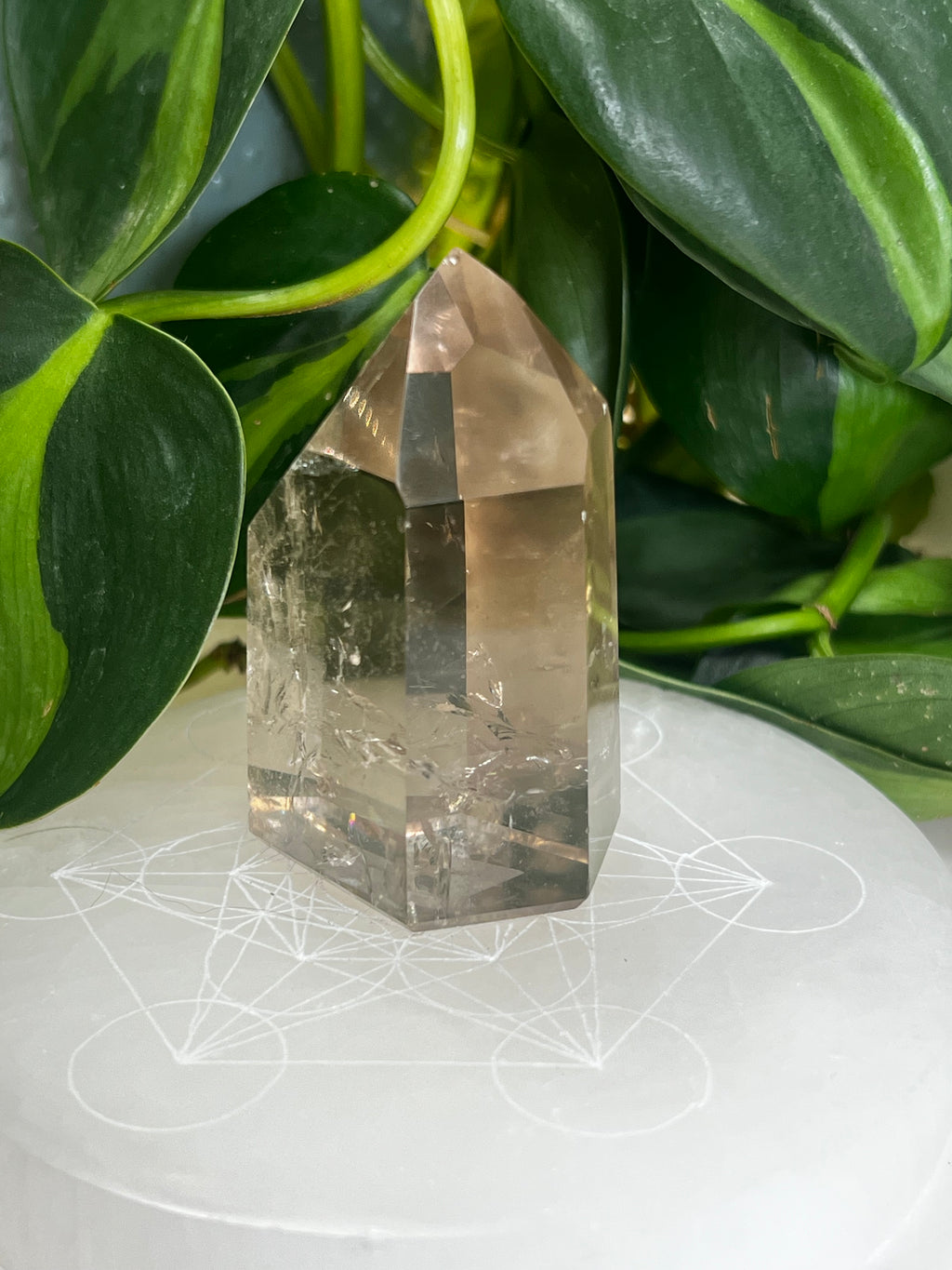 Smokey Quartz Chunky Tower