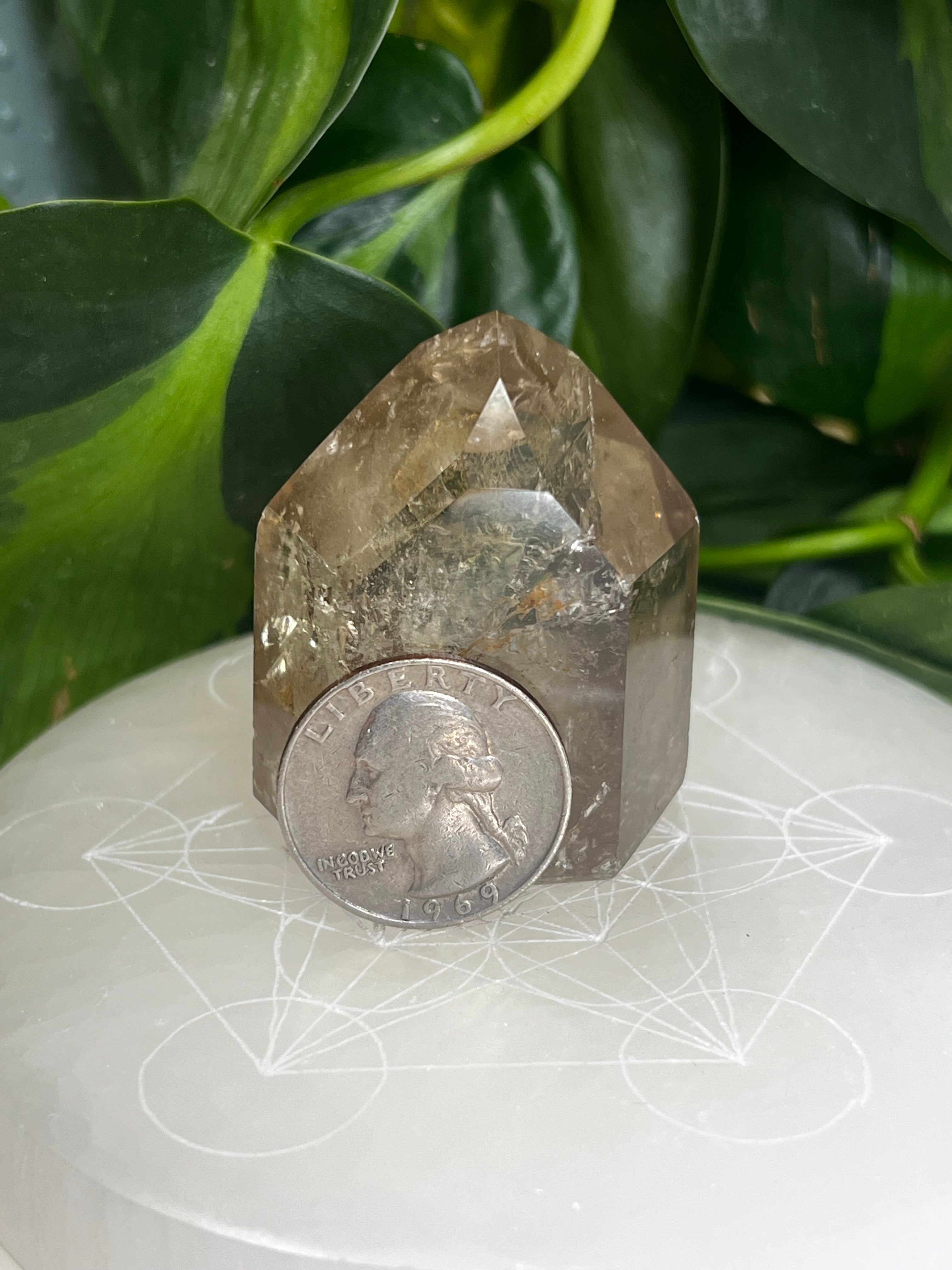 Smokey Quartz Chunky Tower