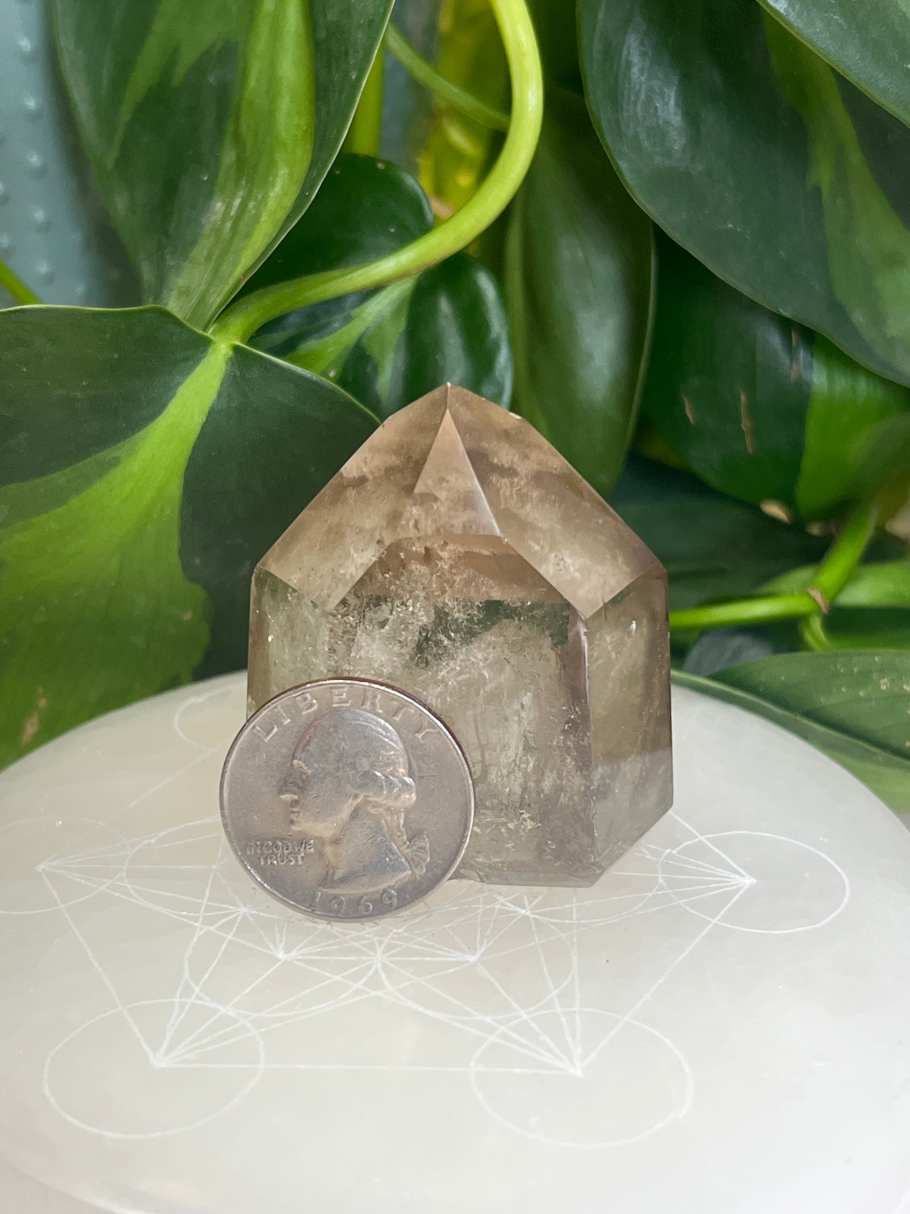 Smokey Quartz Chunky Tower