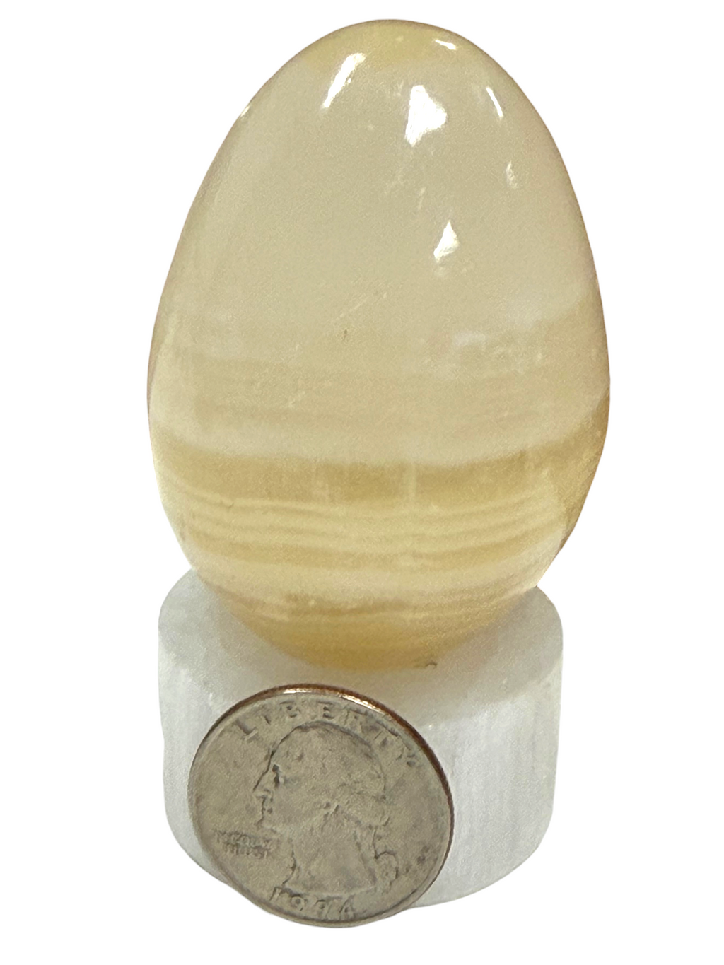 Banded Calcite Egg