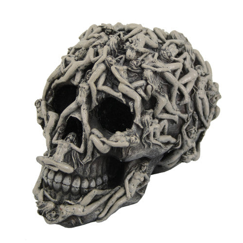Aphrodite's Curse — Tantric Lovers Skull Statue