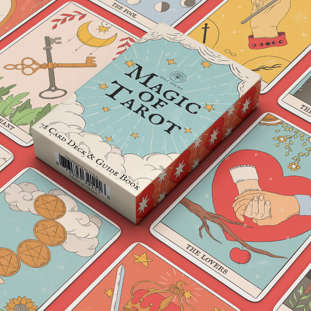 Magic of Tarot deck and guidebook