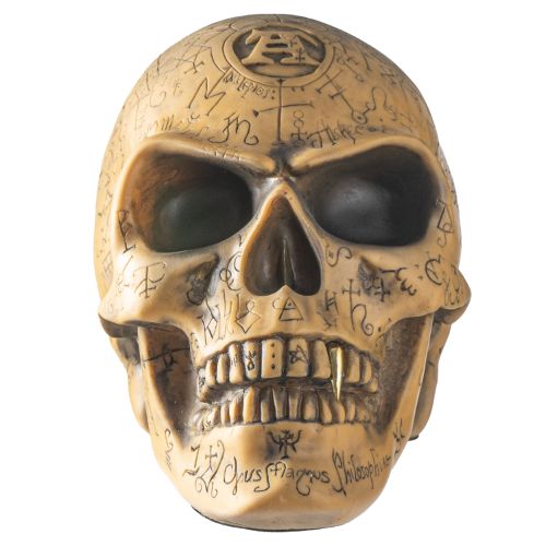 Alchemist Omega Skull Figurine