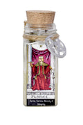 Justice Tarot Card Smudge Candle