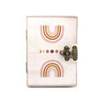 Bohemian Rainbow Blank Leather Journal