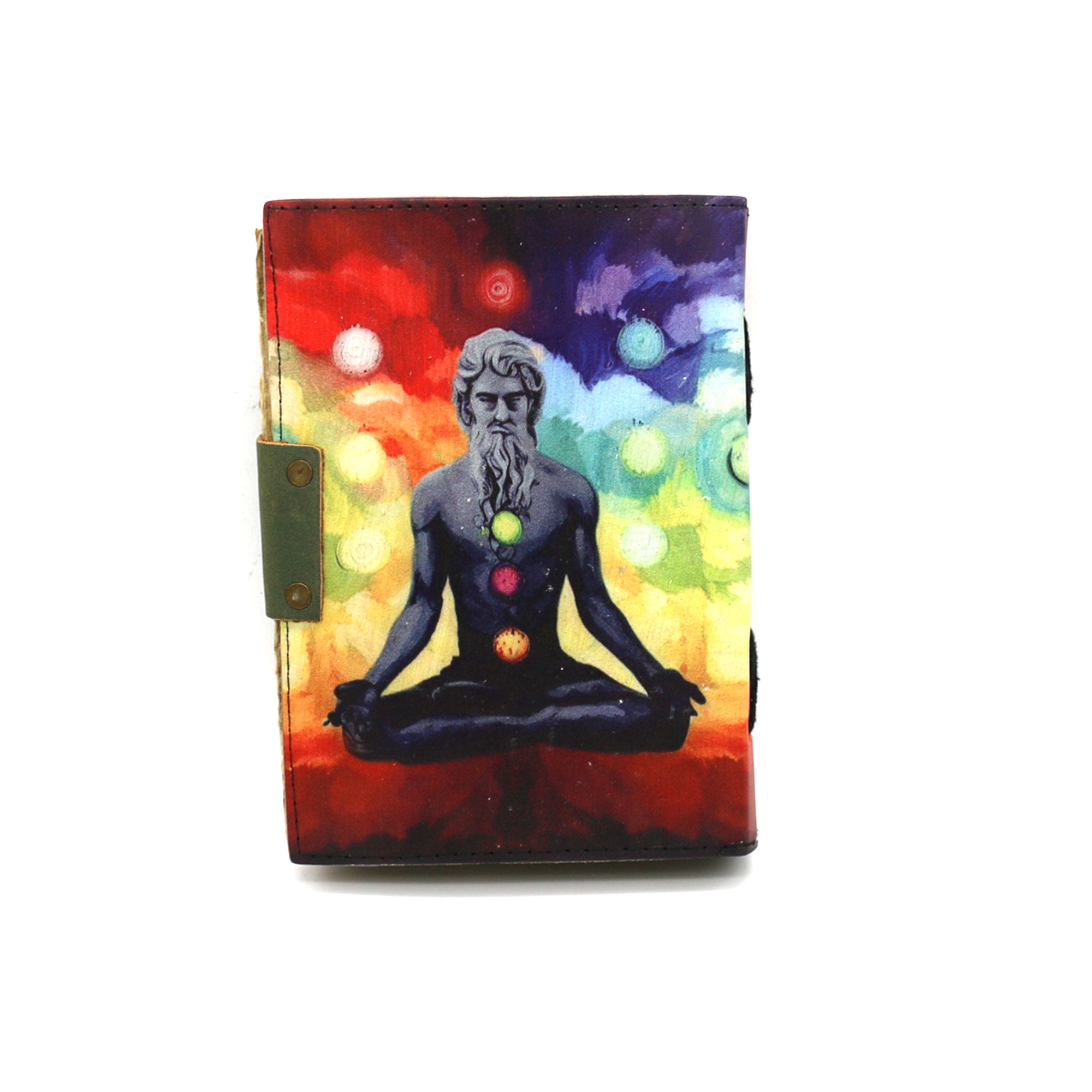 Divine Alignment Blank Leather Journal