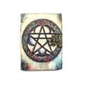Mystic Pentacle Blank Leather Journal