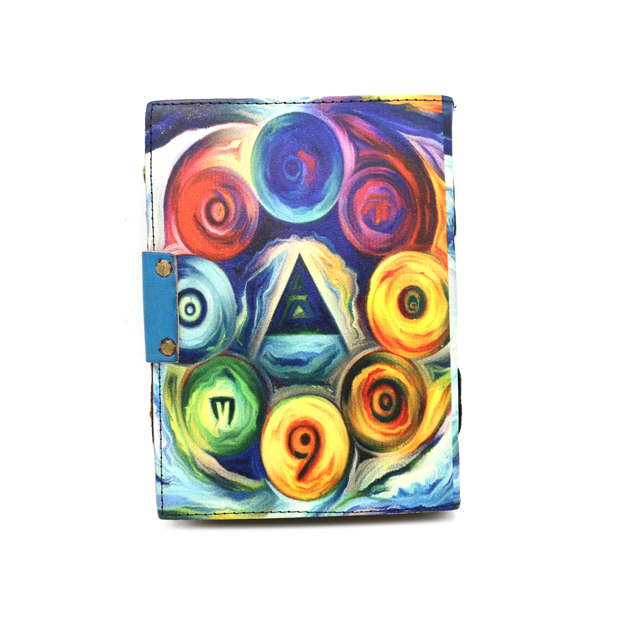 Harmony of Seven Blank Leather Journal
