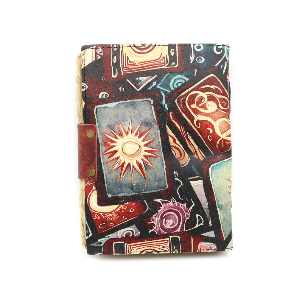 Mystical Deck Blank Leather Journal