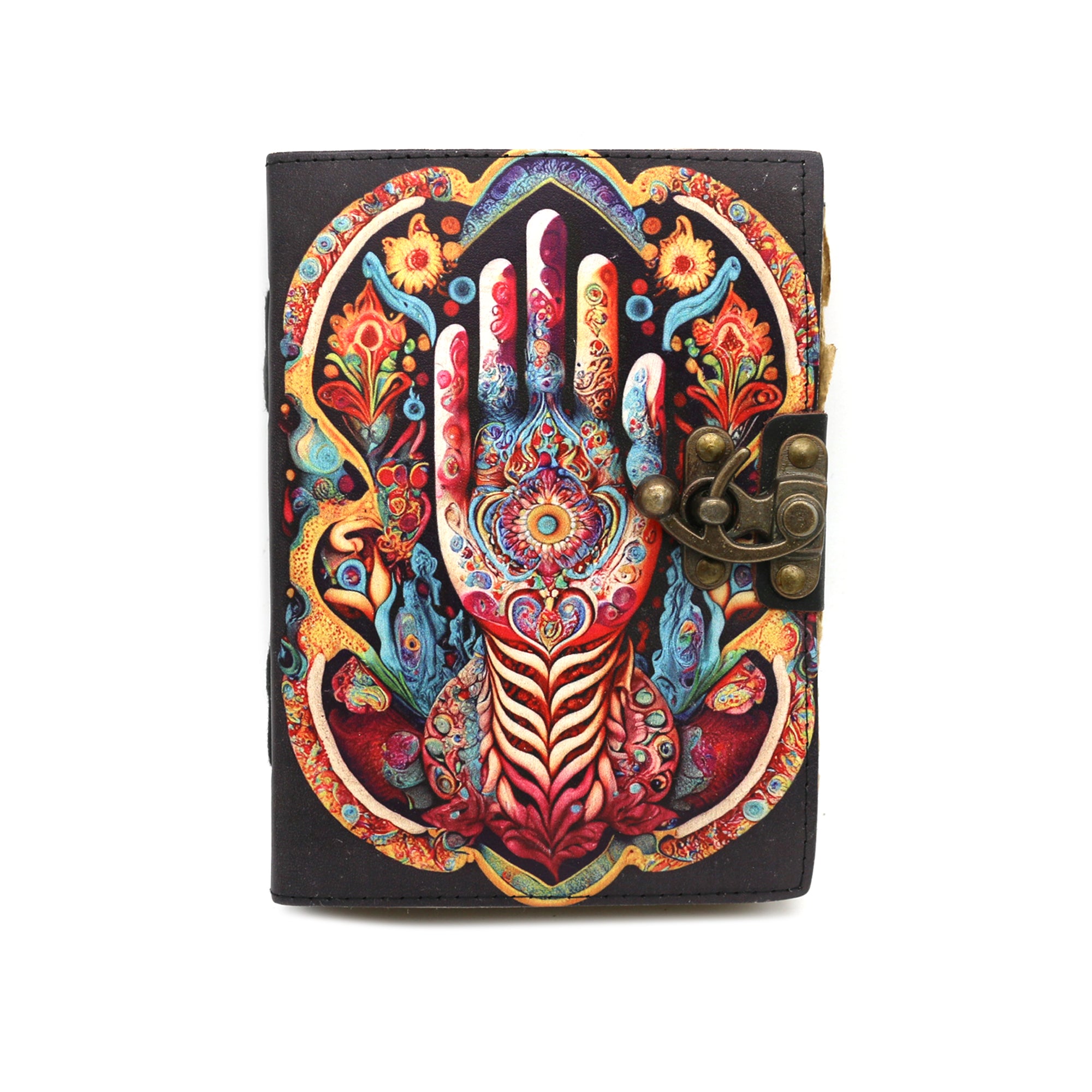 Guiding Hand Blank Leather Journal