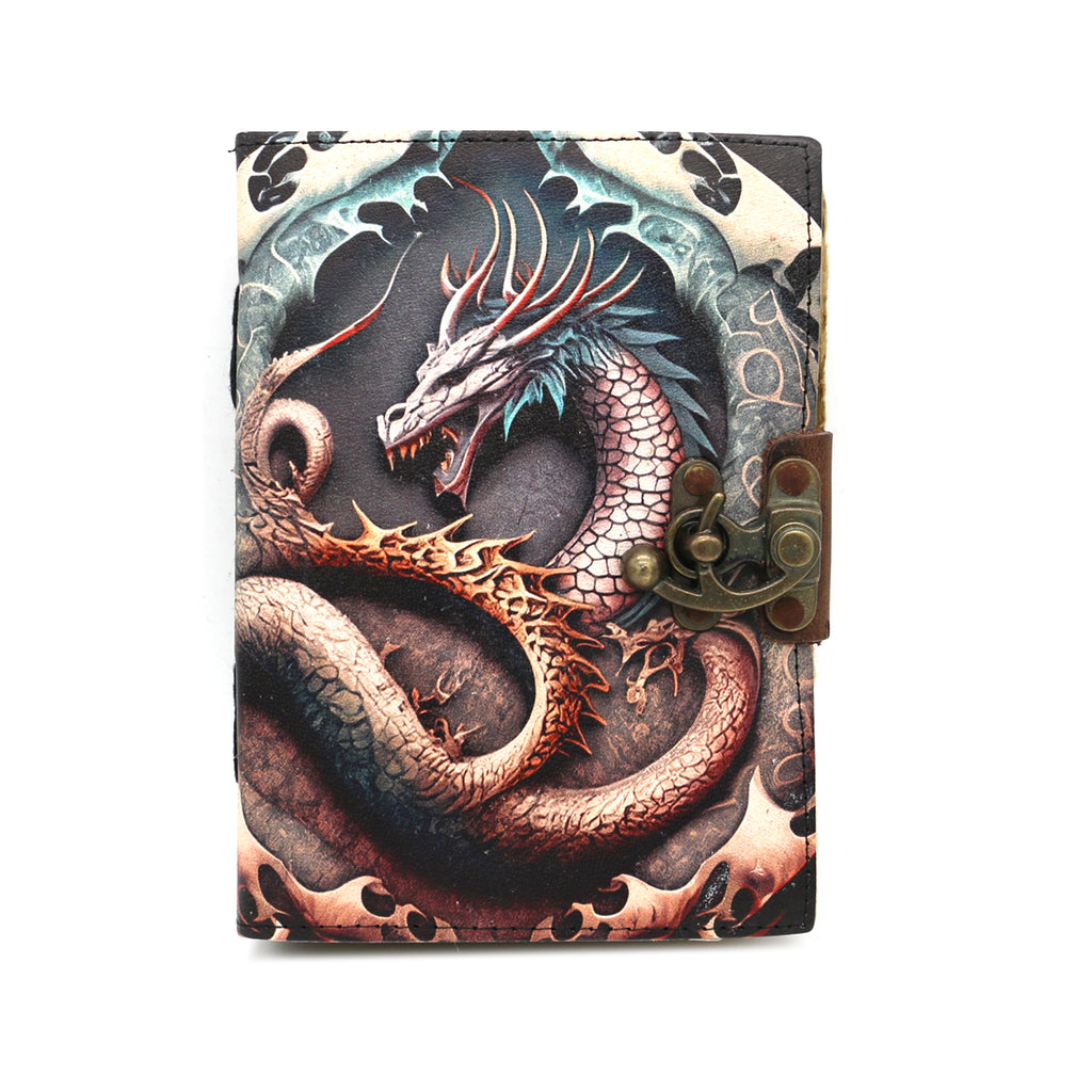 Dragon's Den Blank Leather Journal