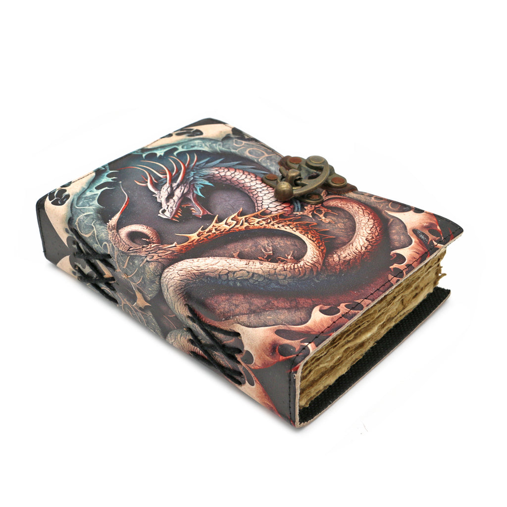 Dragon's Den Blank Leather Journal