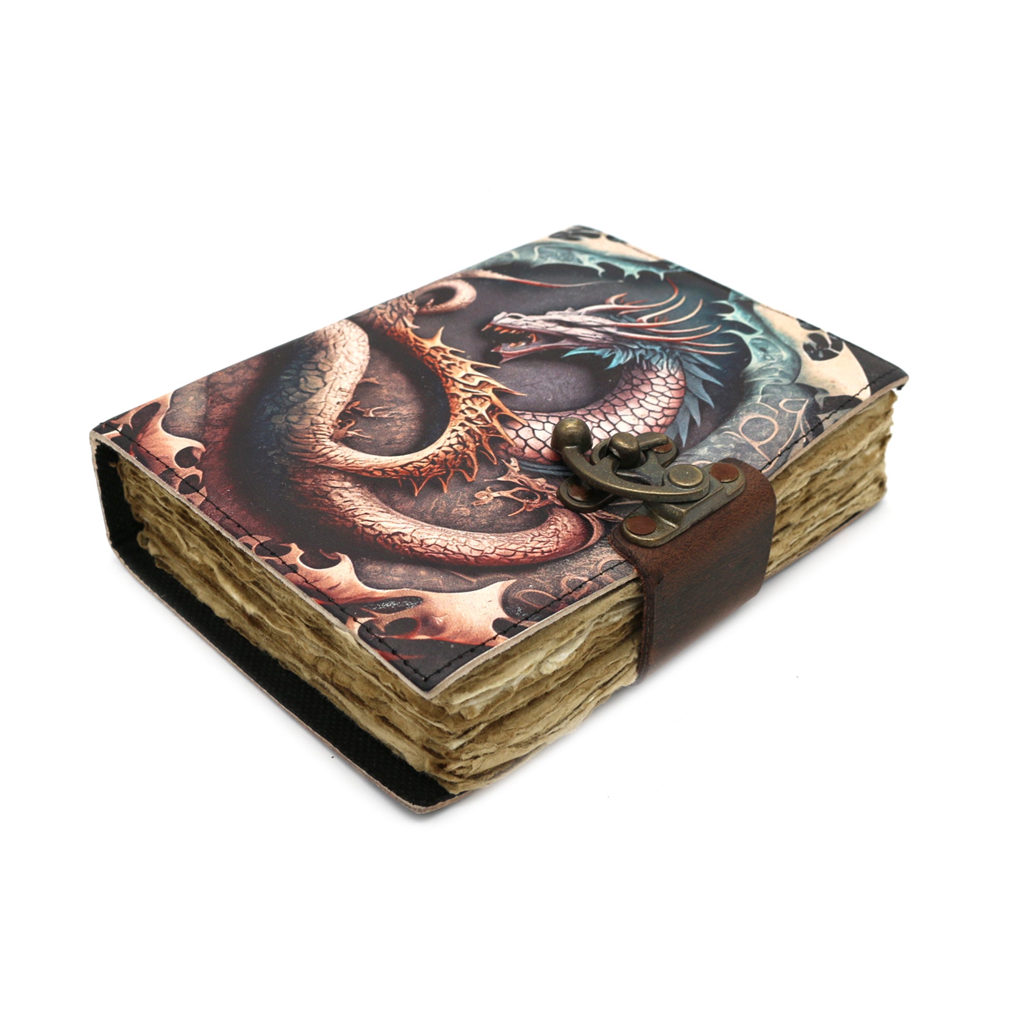 Dragon's Den Blank Leather Journal