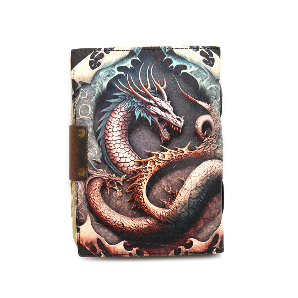 Dragon's Den Blank Leather Journal