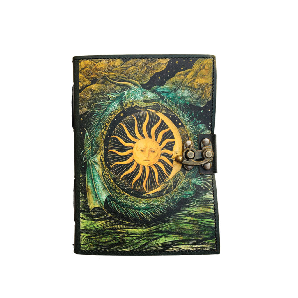 Dragons Den Blank Leather Journal