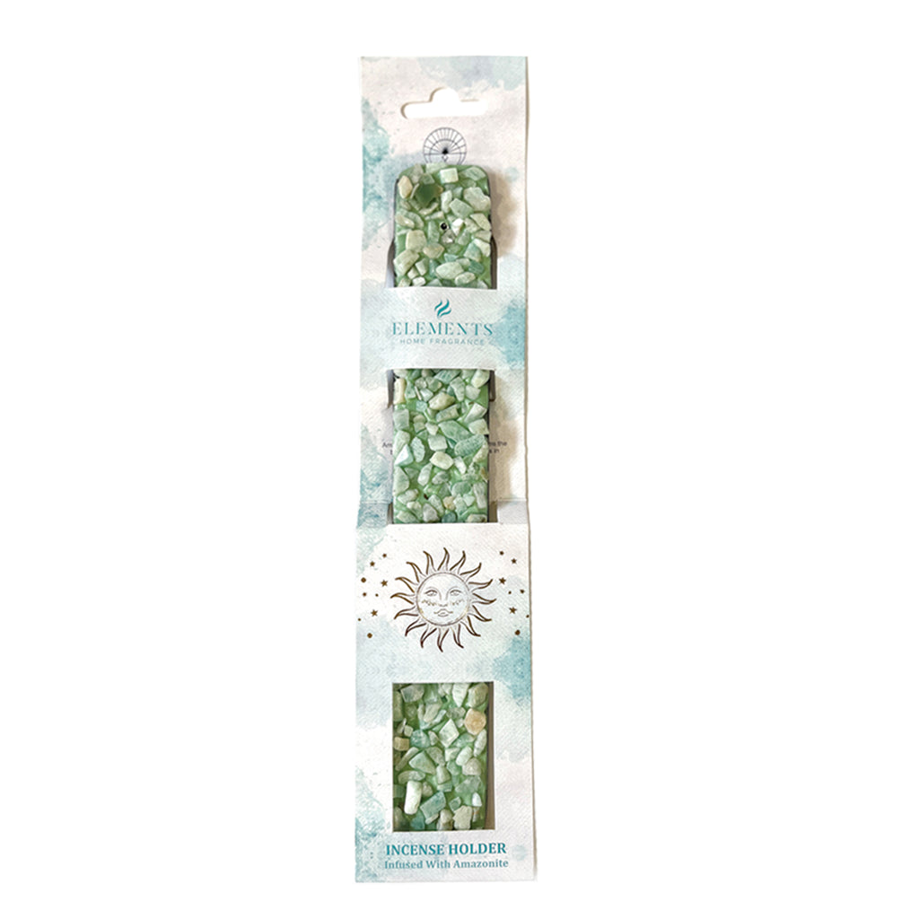 Amazonite Elements Incense Ash Catcher