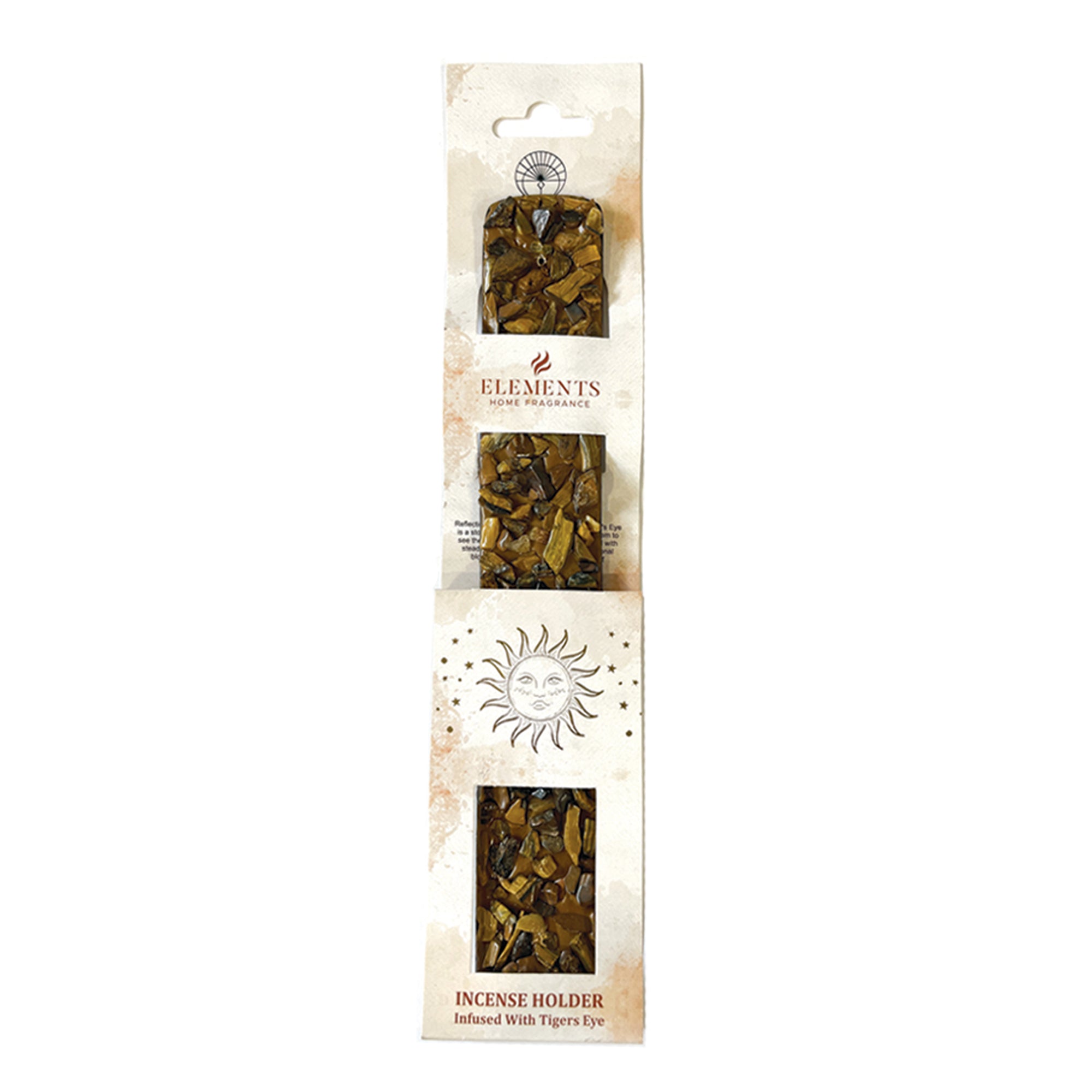 Tigers Eye Elements Incense Ash Catcher