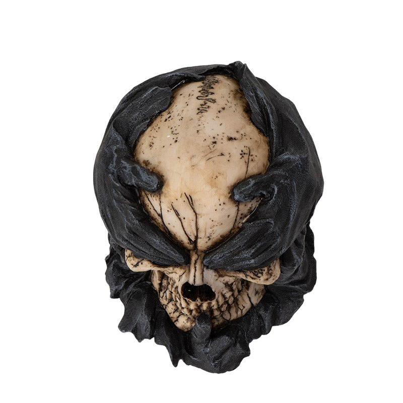 Hear, See & Speak No Evil Skull Figurine