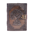Buddha & Tree of Life Leather Embossed Journal