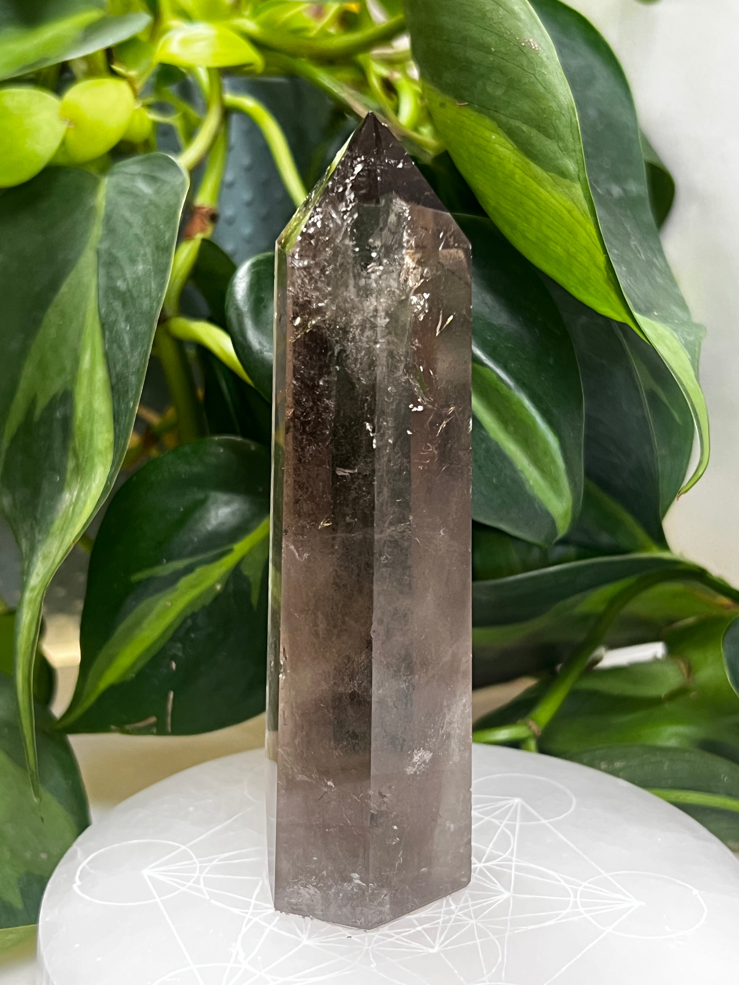 Smoky Quartz Tower