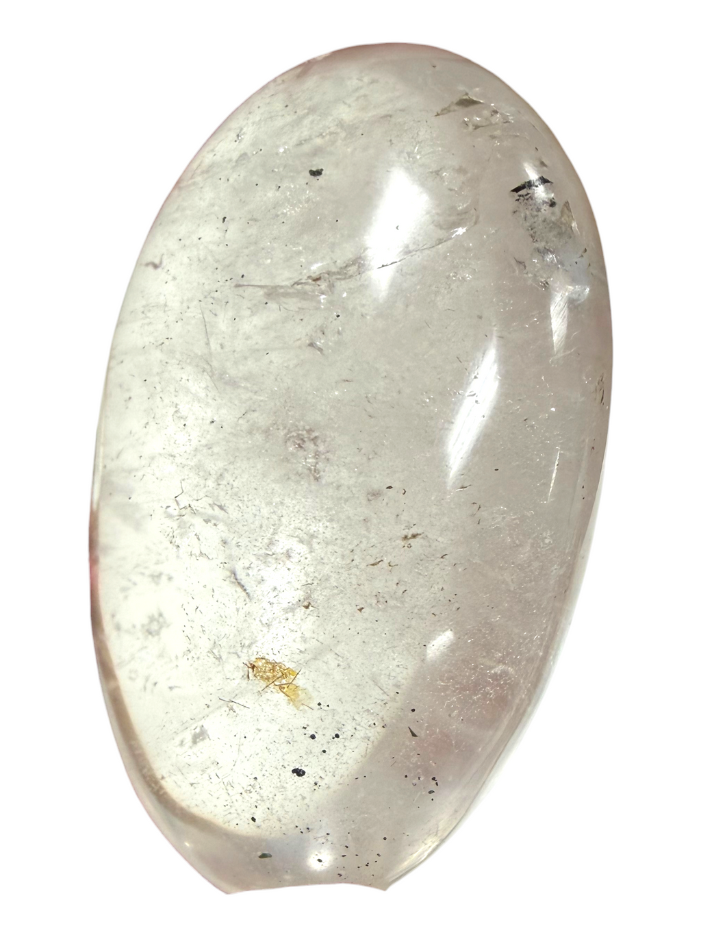 Quartz Palm Stone 66x43mm