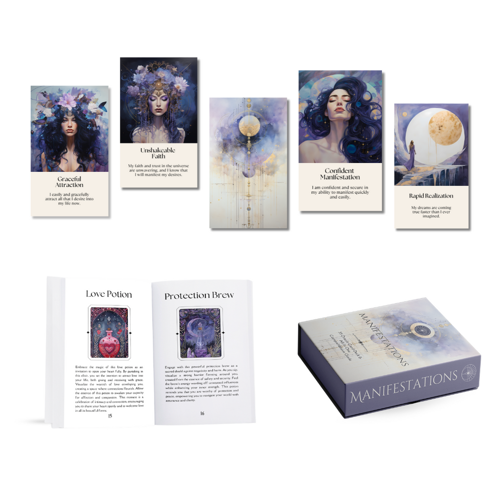 Manifestations oracle cards artwork