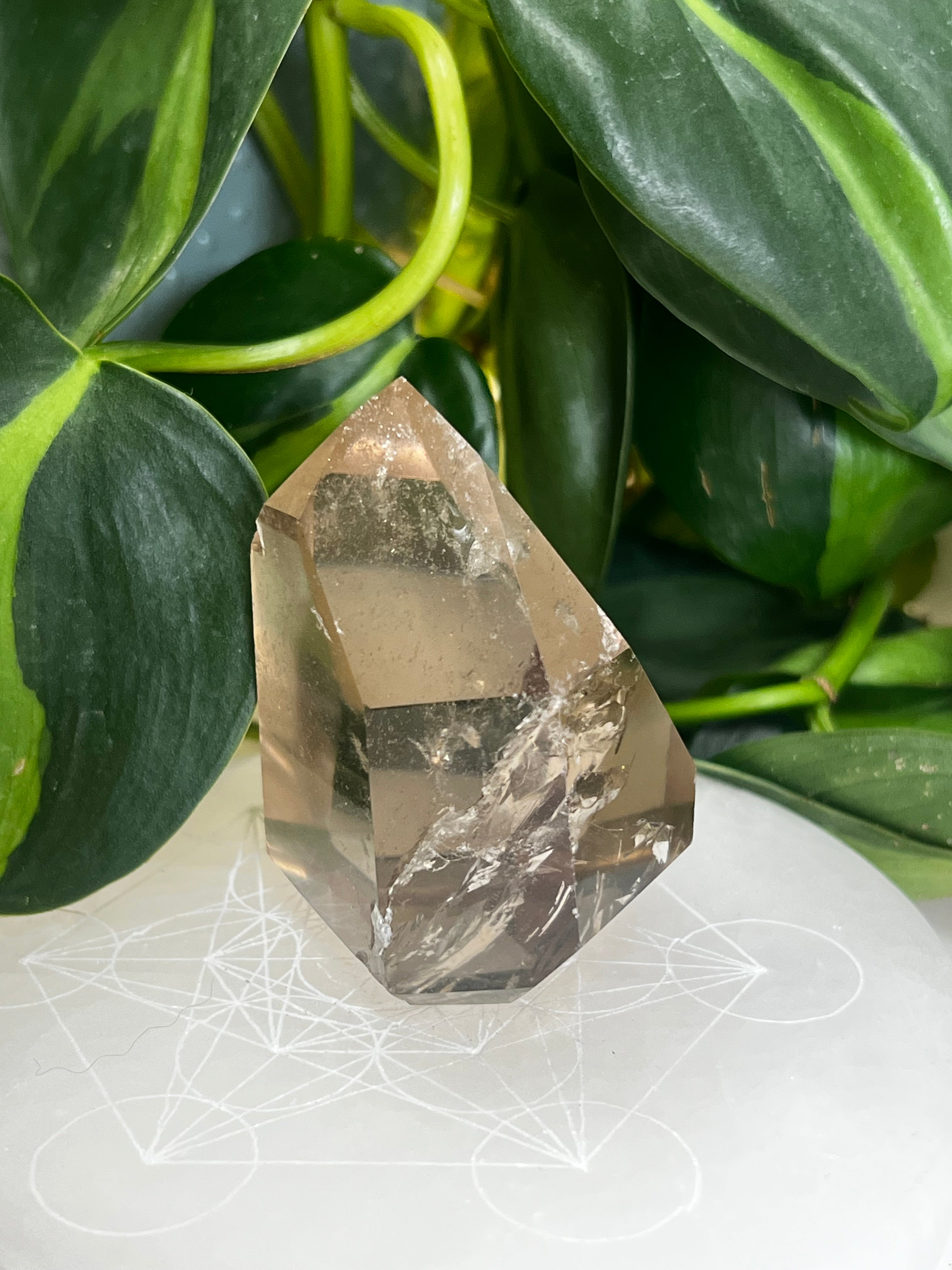 Smokey Quartz Chunky Tower