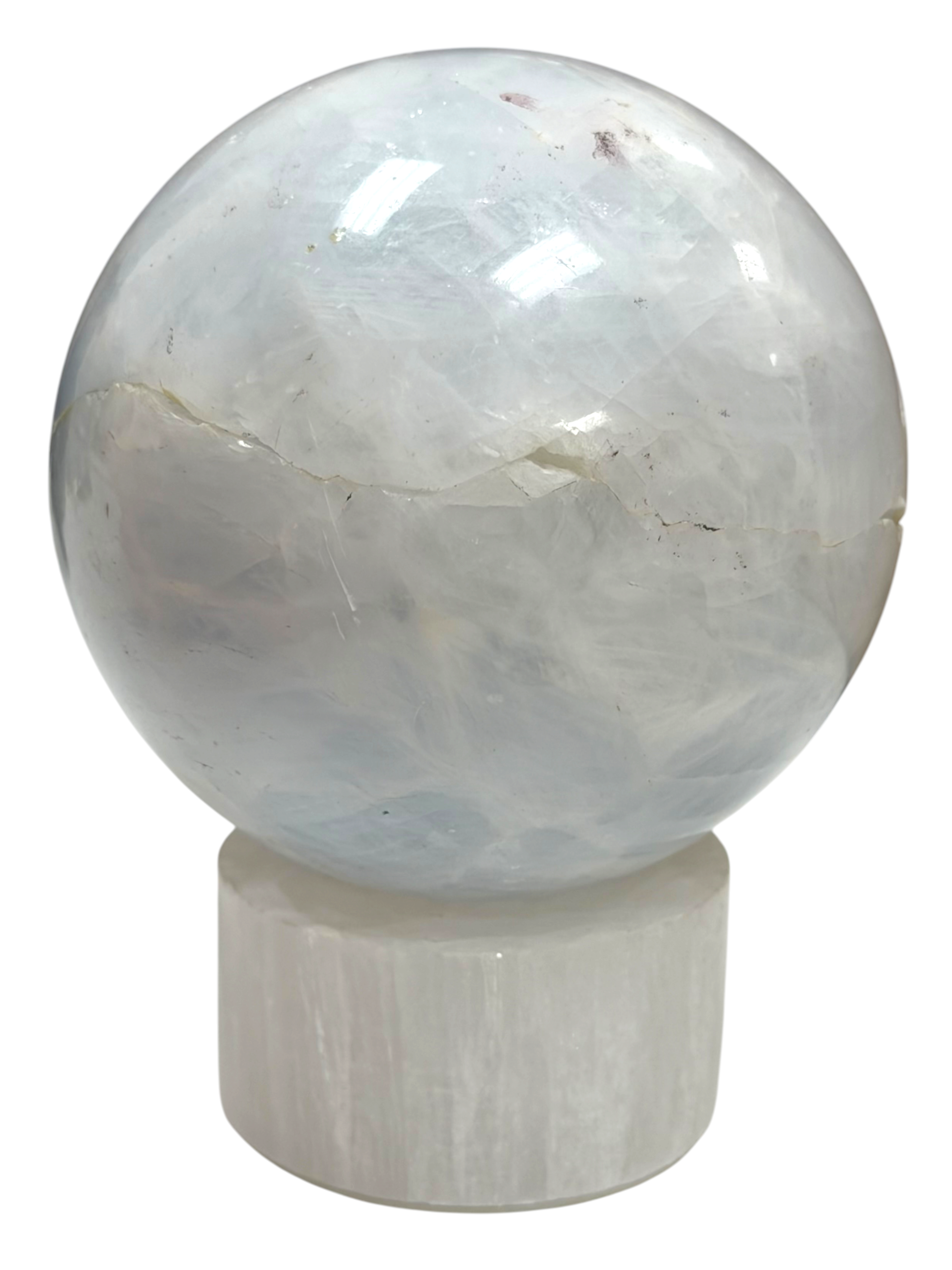 Blue Calcite Sphere 63mm