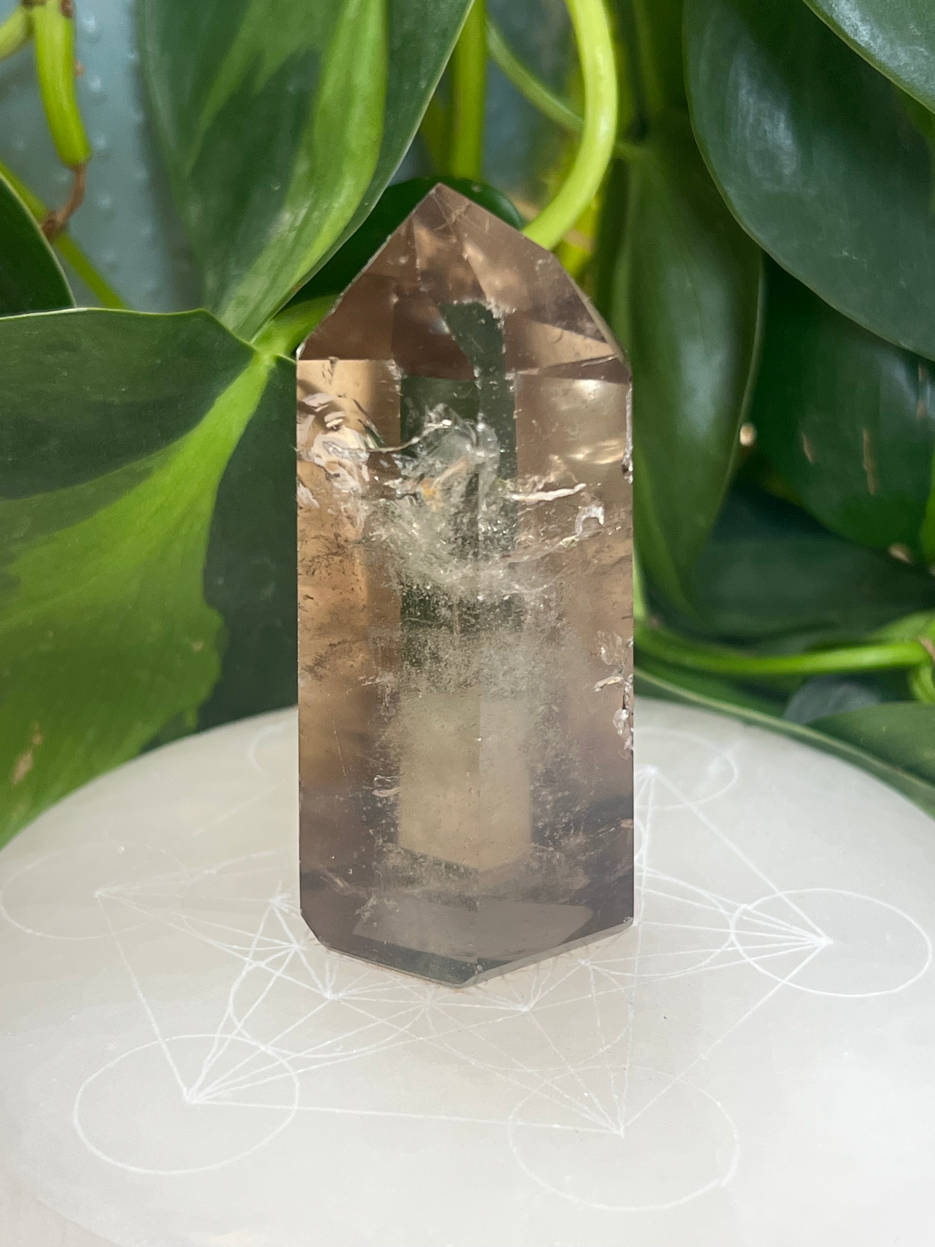 Smokey Quartz Chunky Tower