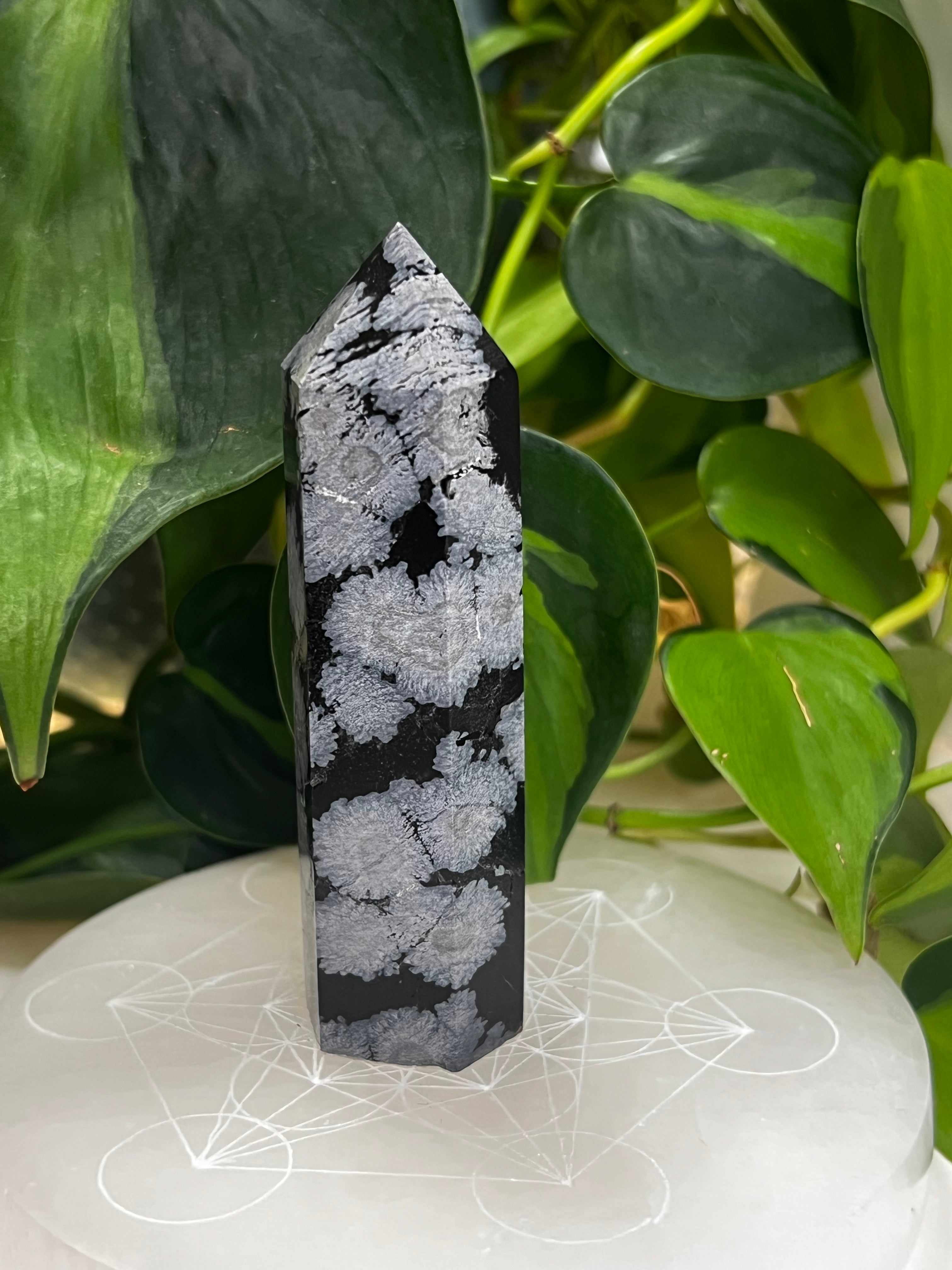 Snowflake Obsidian Tower