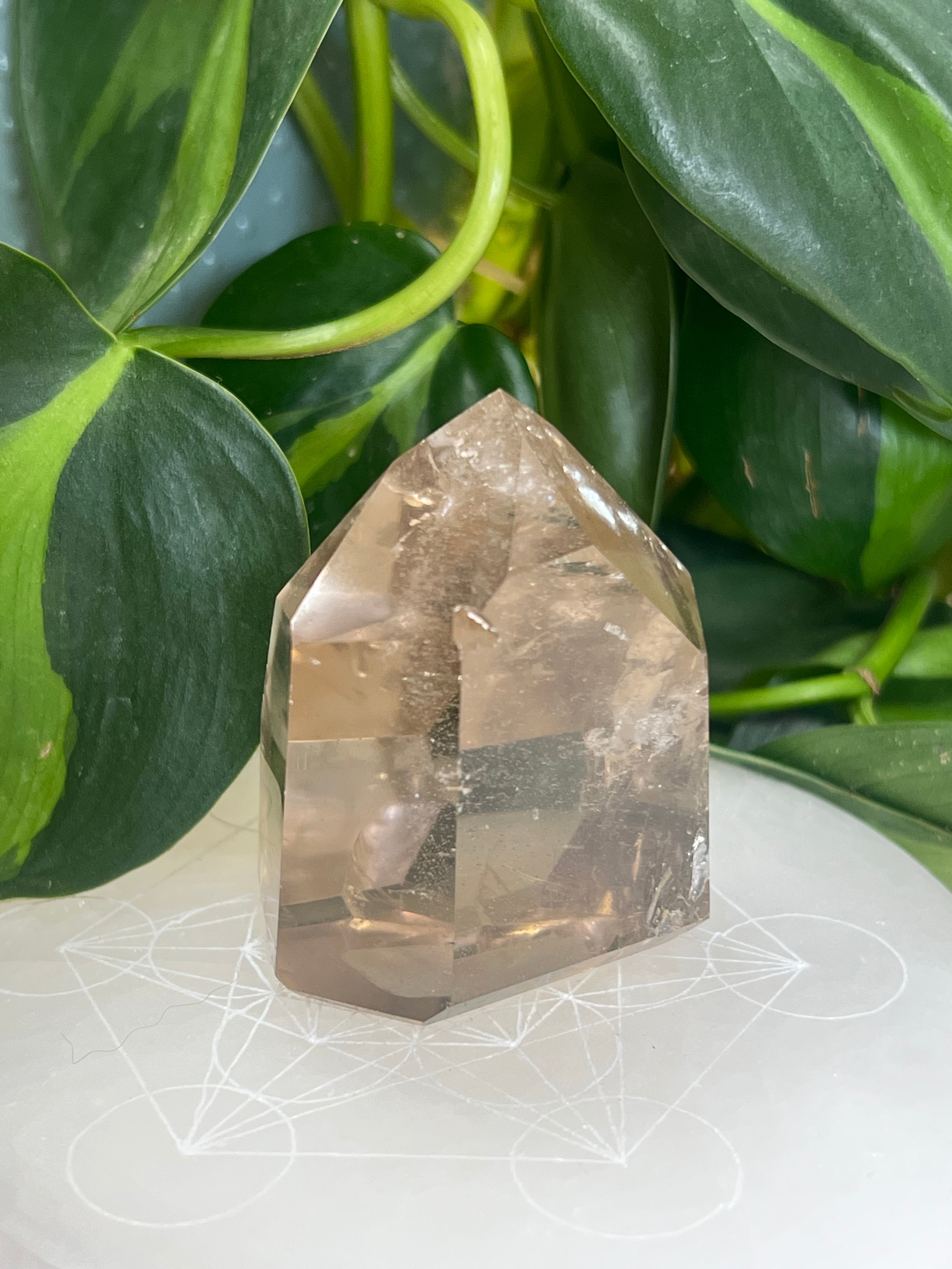 Smokey Quartz Chunky Tower