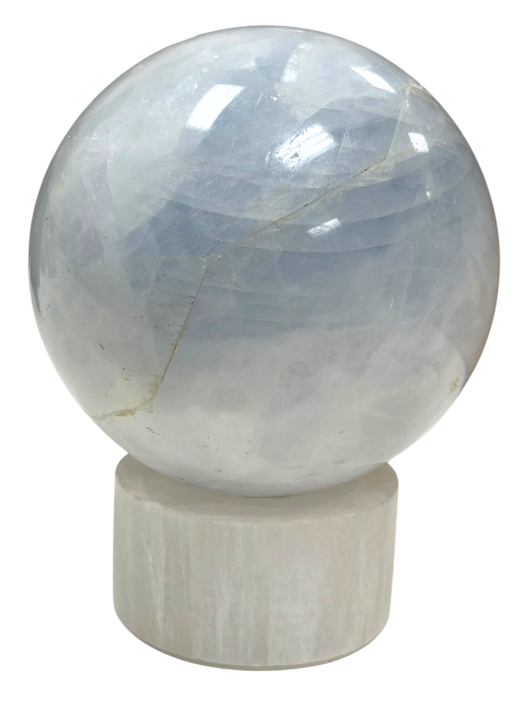 Blue Calcite Sphere 63mm