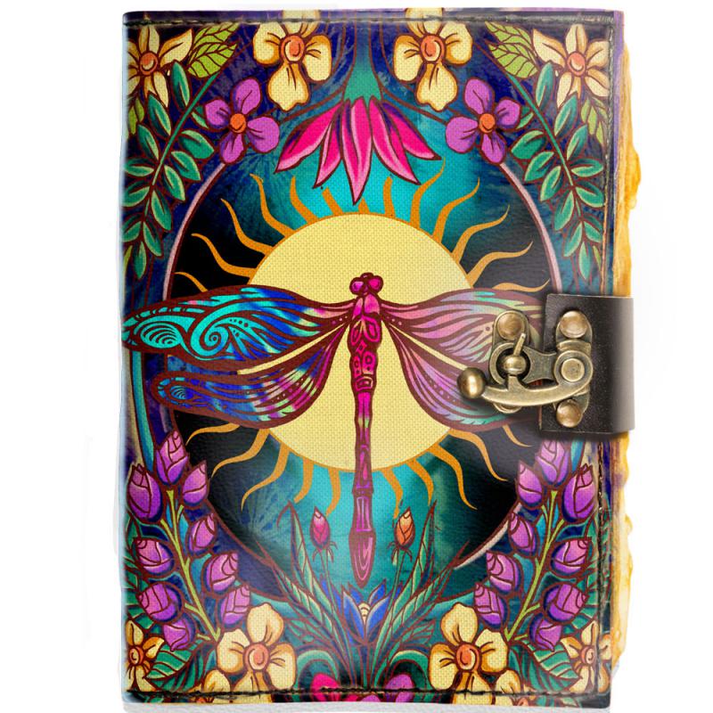 Dragonfly Colored Journal