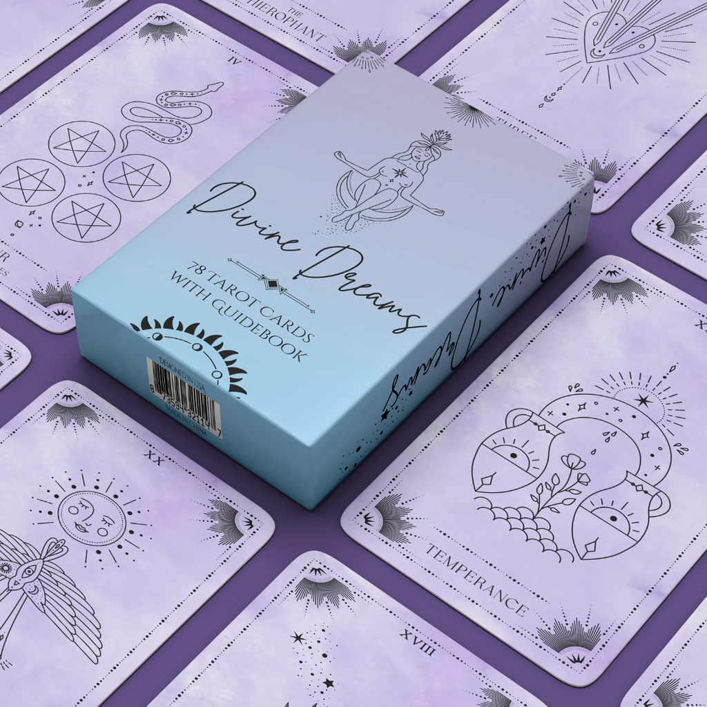 Divine Dreams tarot cards artwork