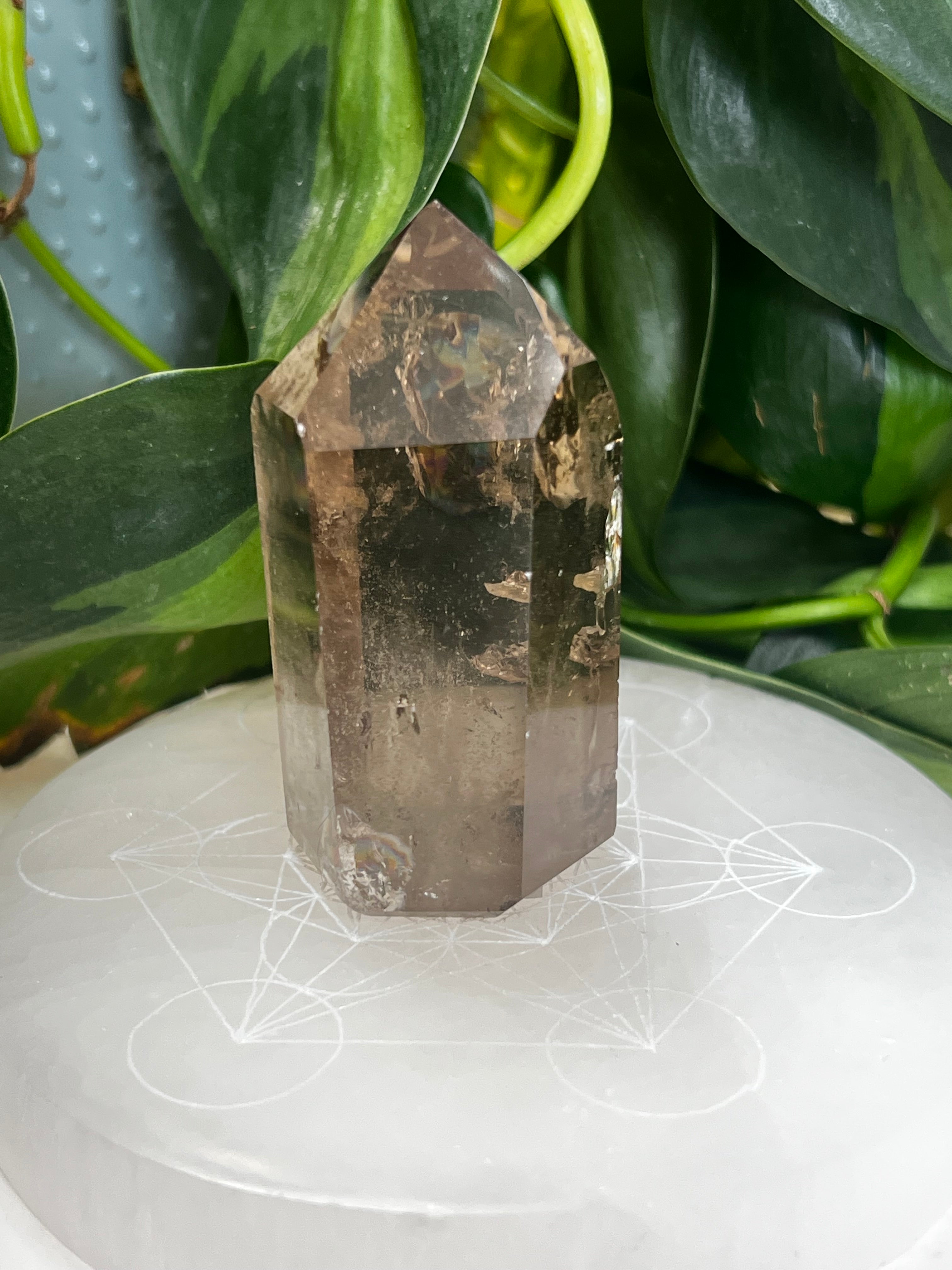 Smokey Quartz Chunky Tower