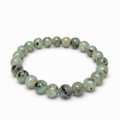 8mm Kiwi Jasper Bracelet