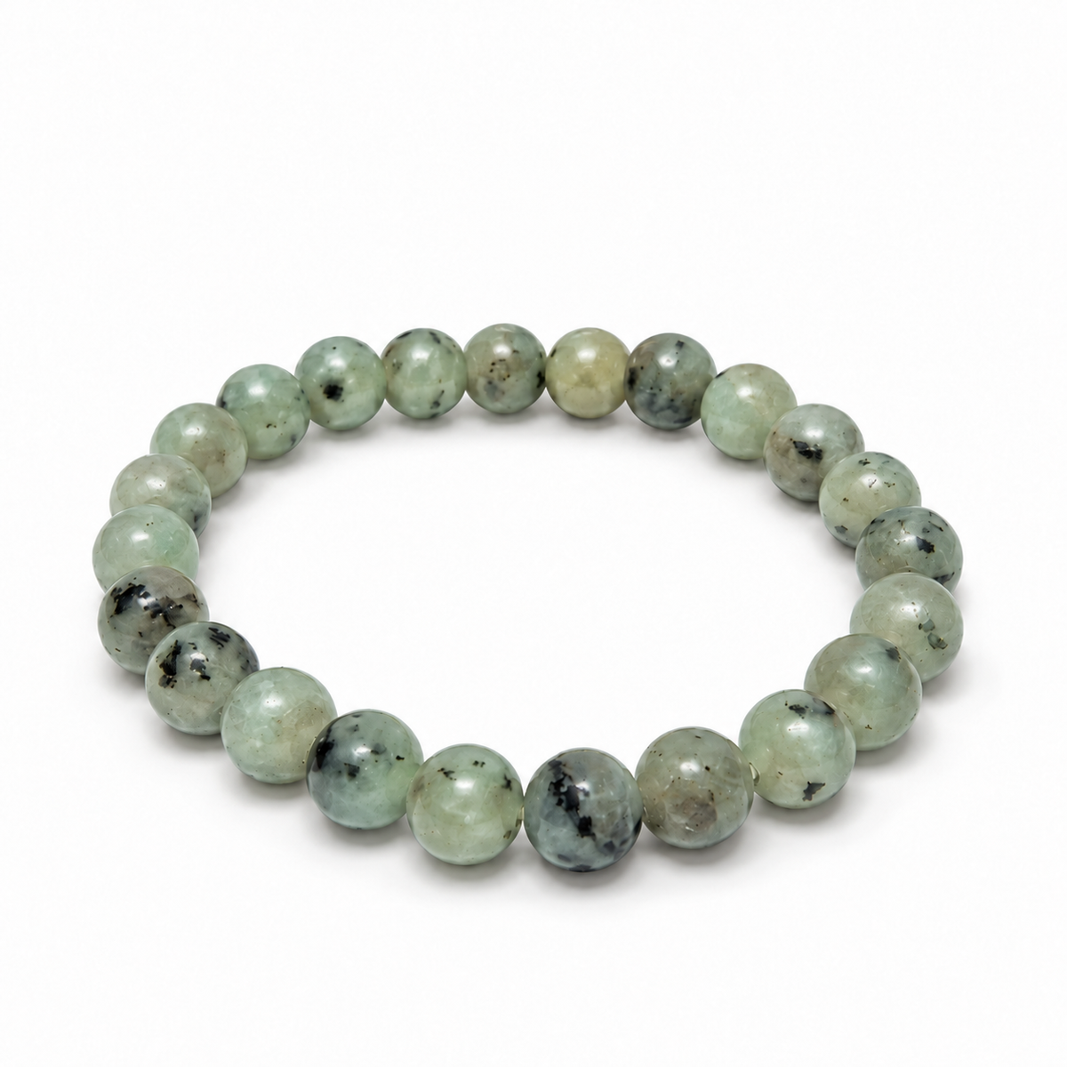8mm Kiwi Jasper Bracelet